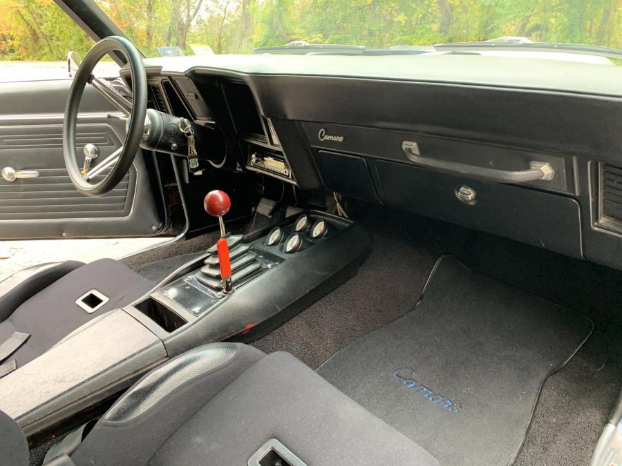 Торпедо Chevrolet Camaro Sport Coupe Custom 1969 года  (фото 62 из 86)